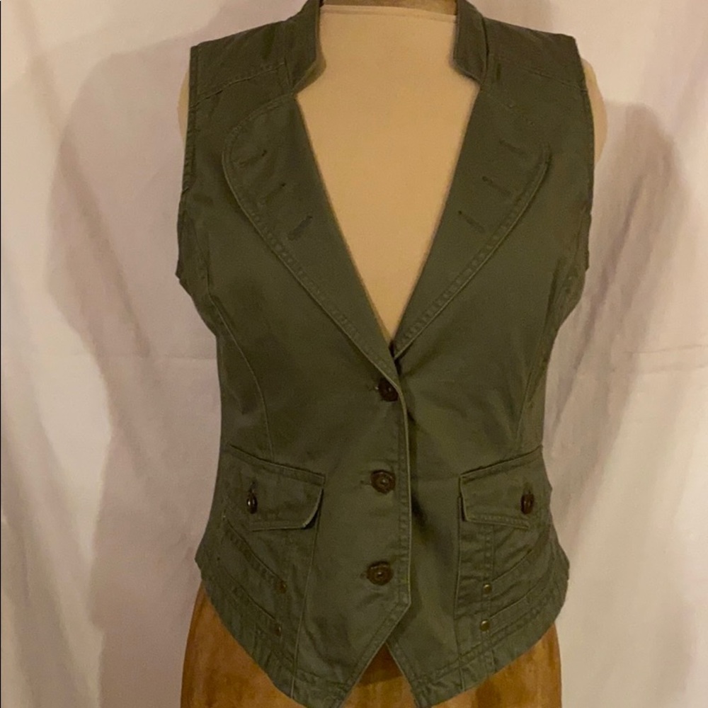 GREENHOUSE khaki vest